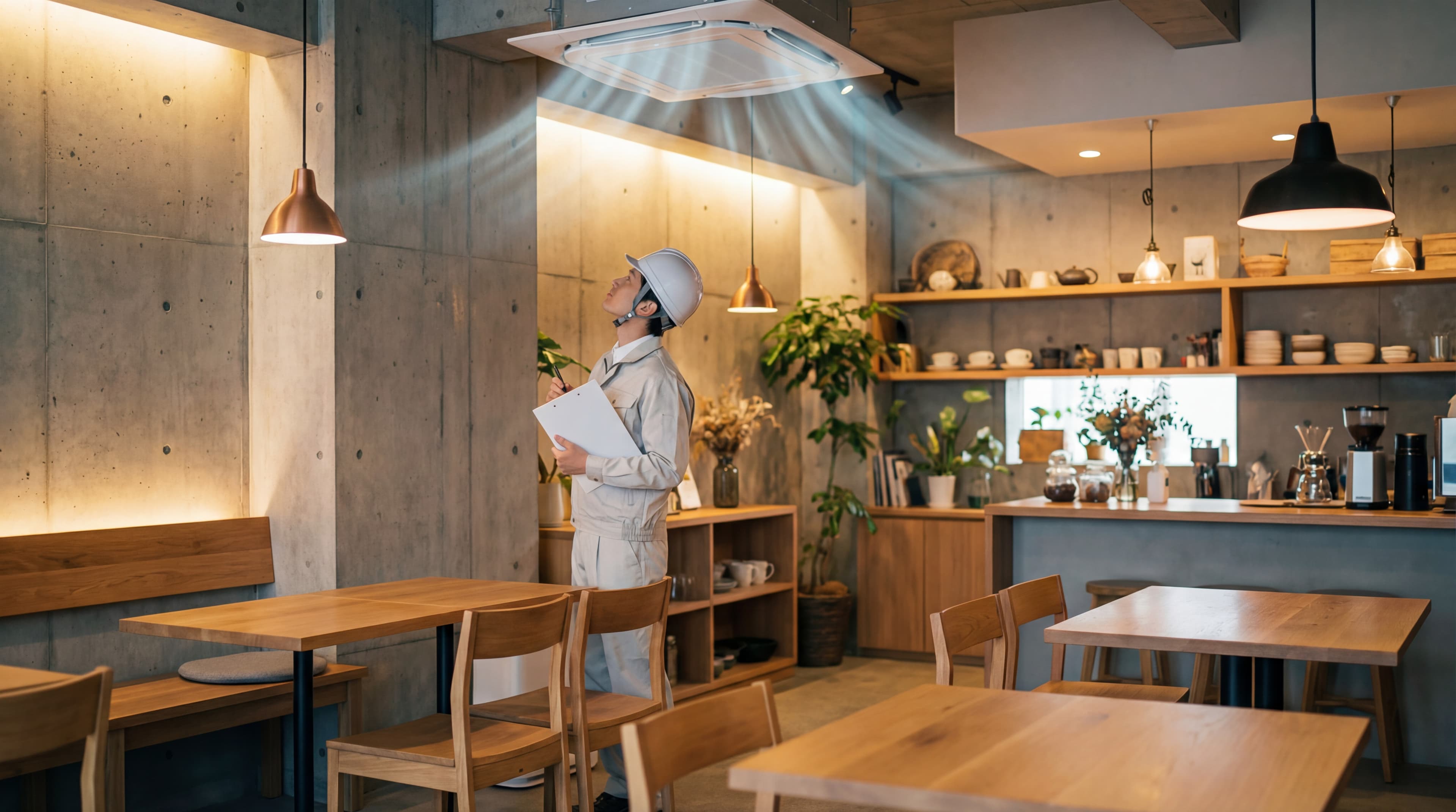 天カセを含む総合工事イメージ