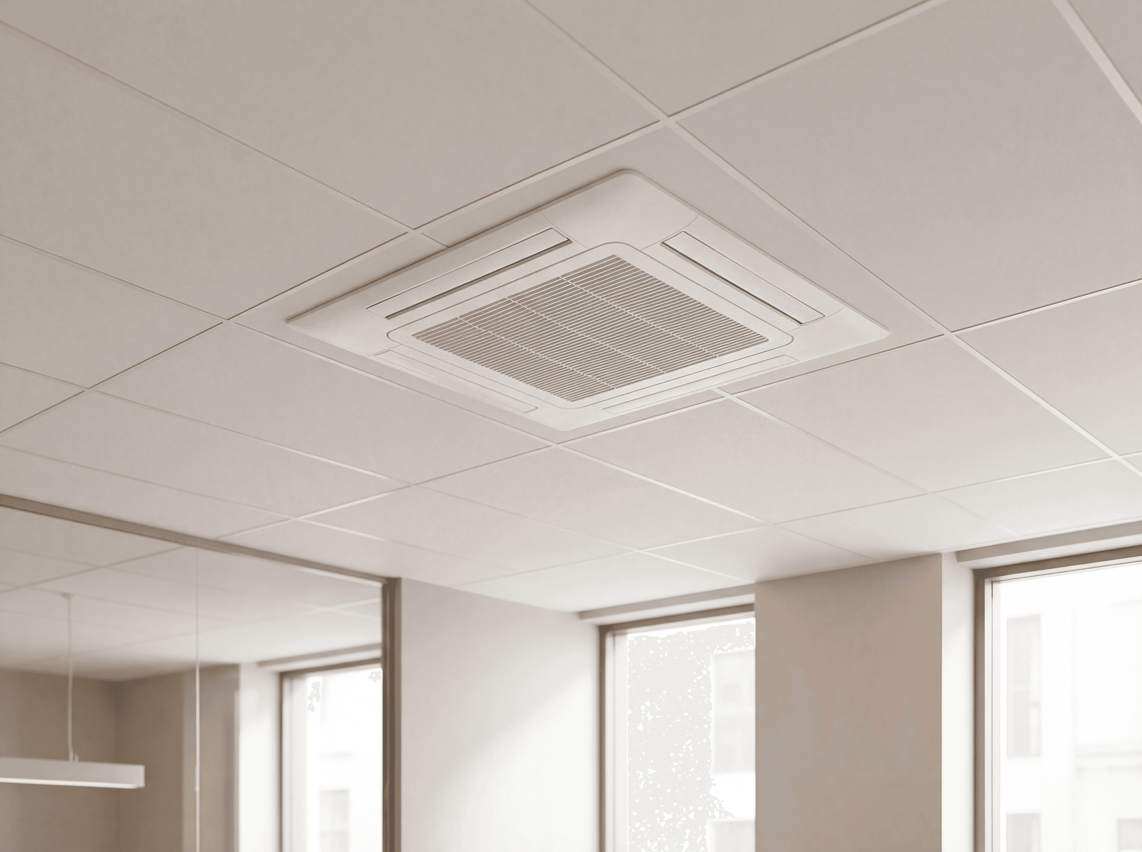 天カセ(天井カセット型エアコン)の写真